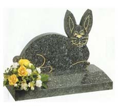 bunny shaped monument