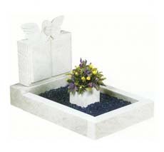 angel infant headstone