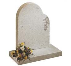 personalized infant headstone