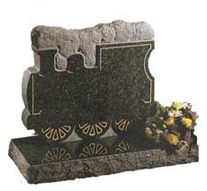 cartoon infant memorial stone